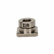 Square Lan guide shaft D support GBJ1 GBJ method 12 opening NQJ type support 1 support seat bearing bracket optical axis seat 20