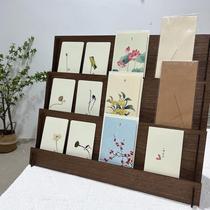 Keychain display stand live broadcast ladder shelf doll picture book cosmetics storage greeting card necklace earring shell