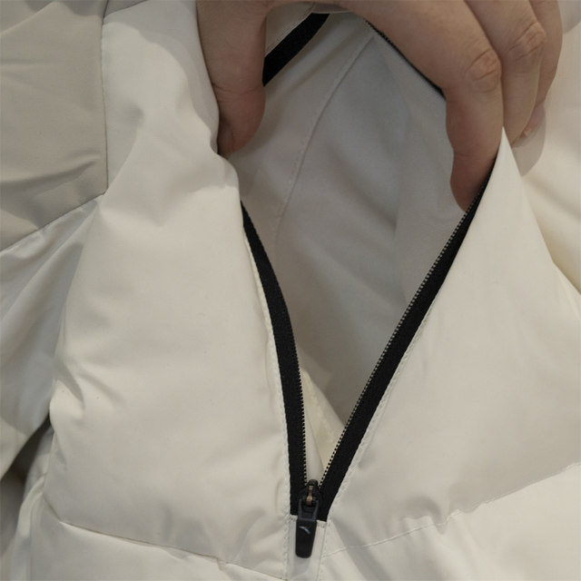 Anta Sports down Jacket Men's 2025 Winter New Style Hooded Slim Fit Thickened Warm Top 152547919N