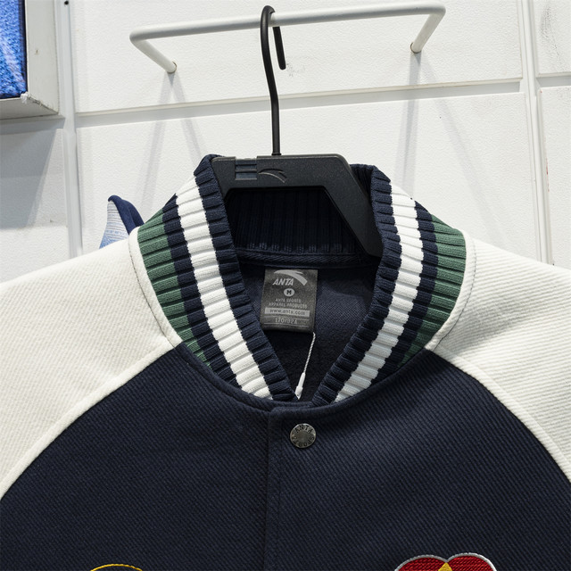 Anta Good Things Happen New Year Edition Baseball Jacket for Men 2026 Spring New Style Outerwear Top Jacket 152618702S