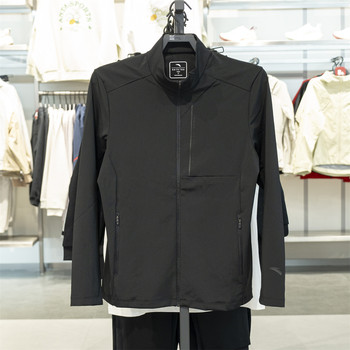 Anta Comfortable Sports Jacket, Wrinkle-Resistant, Durable, Soft, Skin-Friendly, Three-Dimensional Fit, Men's Knitted Top 152537707