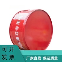 Fire bucket fire shovel pointed yellow sand bucket water semi-circular bucket iron sheet stainless steel fire extinguishing drill fire fighting equipment