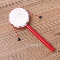 Childrens toy hand dialing wave to bite the old-fashioned Chinese baby baby rocking the traditional wave Blast Newborn Nibble