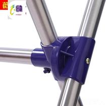 Drying rack accessories connecting piece folding floor X type clothes hanger accessories X type clothes hanger rotary shaft connecting piece bends