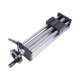 Dual optical axis slide module hand-operated EBX precision ball screw linear guide lifting table
