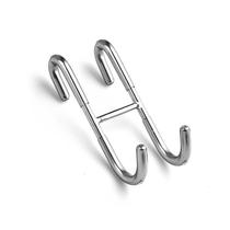 Creative Stainless Steel Hanging Hook Row Hook Wall Hanging Hood Hook Classroom Dorm Room Balcony Towel Mop Hook