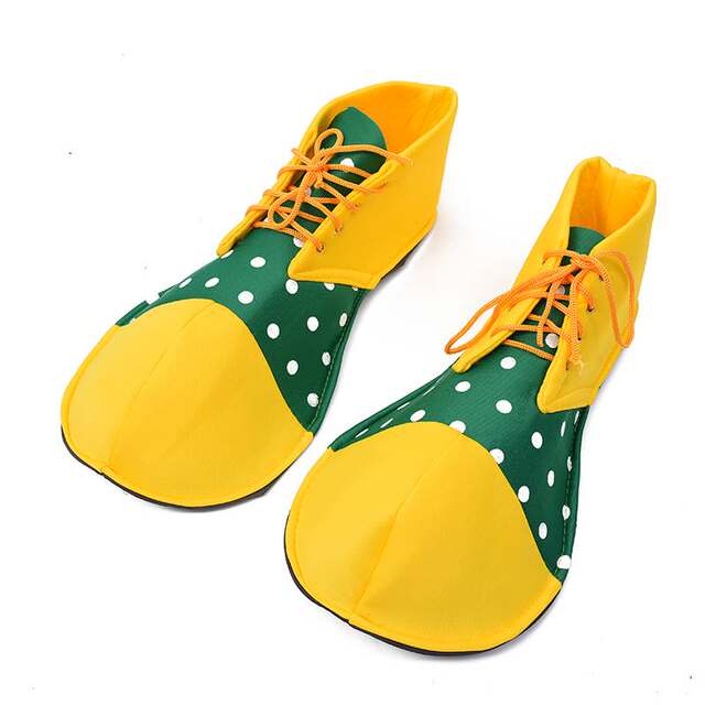 Halloween clown shoe covers performance props magic shoes cos elf boots boots covers dance performance matching supplies