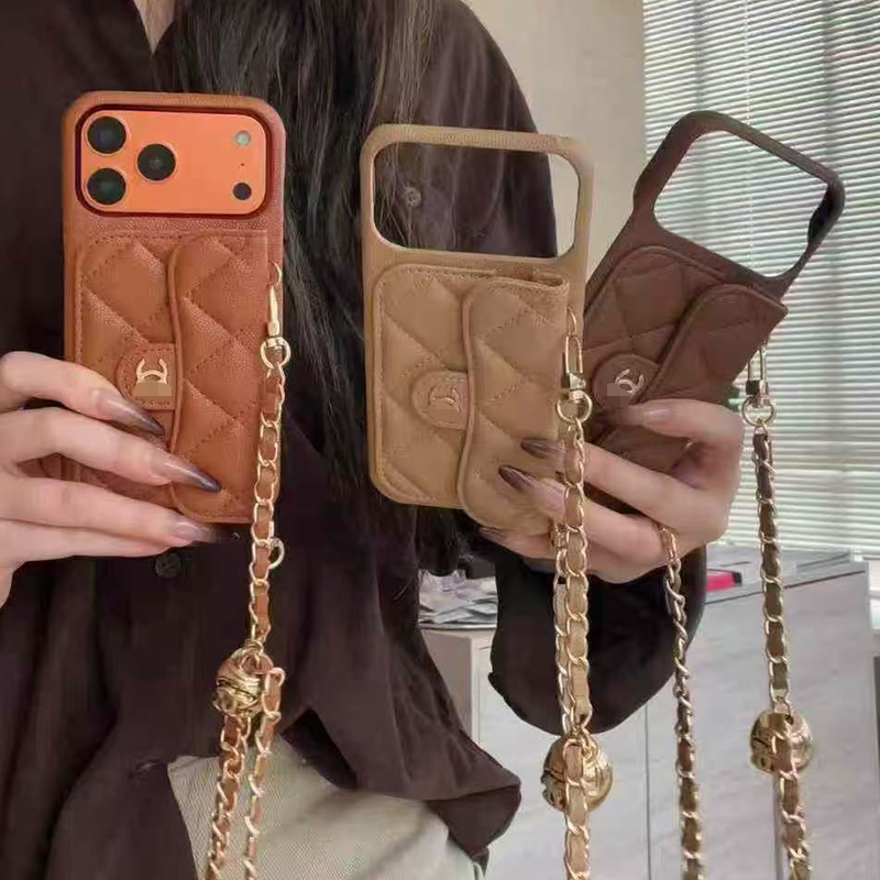Litchi-Pattern Chanel-Style Chain Suitable for iPhone 13 Pro Phone Case, 14 Pro Max Crossbody with Adjustable Lanyard, iPhone 15 Card Holder, 17 Leather High-End, 17 Pro Premium Feel, Trendy Brand, 16 Internet Celebrity Litchi-Pattern Chanel-Style Chain Suitable for iPhone 13 Pro Phone Case, 14 Pro Max Crossbody with Adjustable Lanyard, iPhone 15 Card Holder, 17 Leather High-End, 17 Pro Premium Feel, Trendy Brand, 16 Internet Celebrity