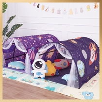 Foreign trade new baby tunnel boy home game house planet rocket toy house indoor bed childrens tent