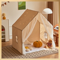 Indoor childrens tent in stock household baby toy house fabric castle childrens sleeping tent with separate beds