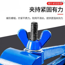 Multifunctional hand vise hand pliers clamping twisting pliers mini small heavy duty fixed pliers 40 precision vise 50