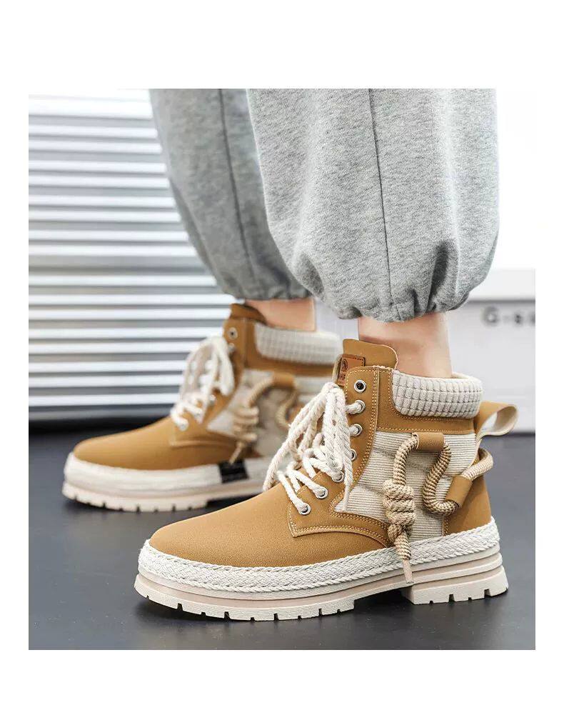 берцы cyytl 2023 mens boots casual shoes cowboy military platform OTHER