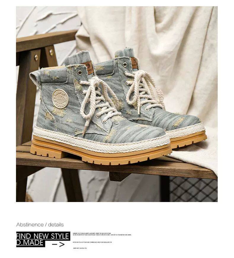 берцы cyytl 2023 mens boots casual shoes cowboy military platform OTHER