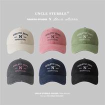 Uncle Beards original baseball cap for girls wide-brimmed face-showing small hat sun protection trendy brand soft-top cap for men