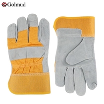 Gorm leather gloves welding welder gloves labor protection gloves high temperature resistant insulation gloves GM5251 pair