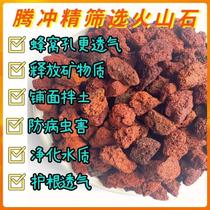 Multi-meat filter Fire Mountain Stone Orchid Green plant Mixed Breathable Paved Mat Bottom Fish Tank Bottom Sand Grain Porous Soil Moisturizing