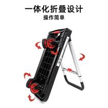 Shunhe folding trolley portable flatbed trolley shopping trolley handling truck luggage trolley small trailer