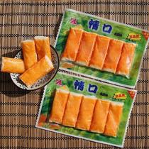 100g *10 bags of Dalian Qingkou crab sticks crab sticks cant breathe ready-to-eat hand-shredded fish and crab meat hot pot sushi