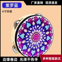 Hand drum tambourine grade examination sheepskin rattle dance Dunhuang Uighur props childrens teacher professional kindergarten