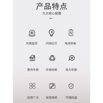 Hemisphere simulation camera fake monitor simulation light probe model with light flashing to scare thieves and anti-theft shops for home use