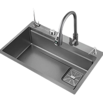 Boom Da Royalstar Stainless Steel Sink Dishwashing Pool Large Capacity Kitchen Wash Basin integrated basin 3498