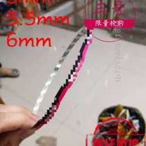 Protective stickers impact strips bottom plate protection strips thick table tennis racket metal edge belts wear-resistant table tennis sets border defense