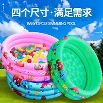 Childrens pool sea fisherman uses round ball pool inflatable ball pool