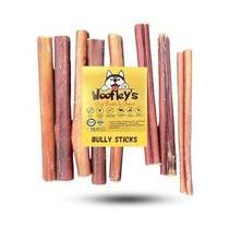 Woofleys 6 Mixed Thickness Buffalo Bully Sticks - (8 oz