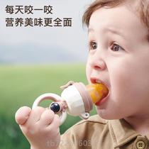 Eat fruit bite bite food supplement play fruit and vegetable for baby bite bite juice tool baby bag