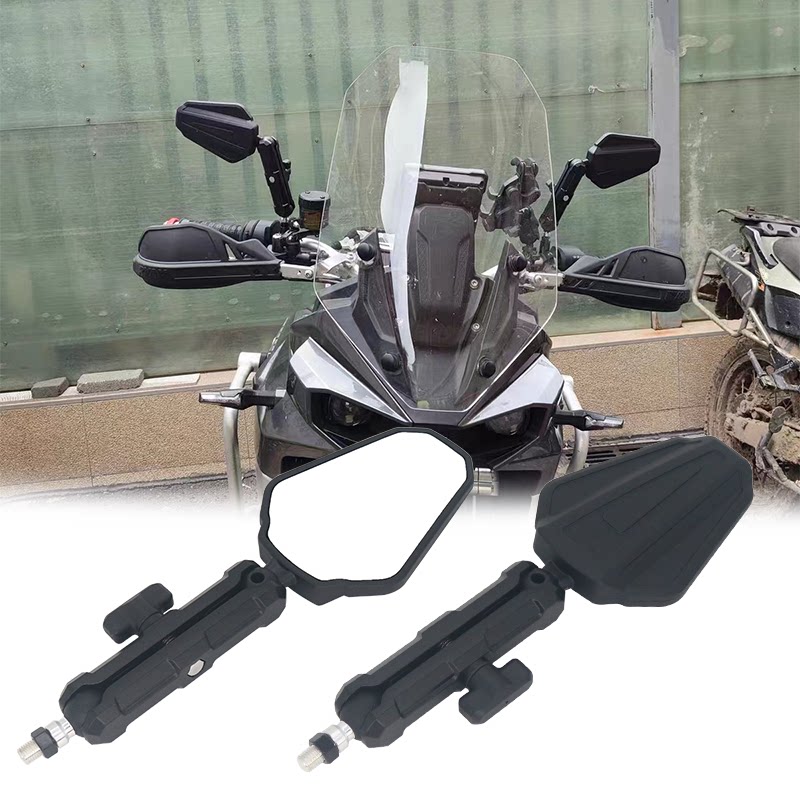 Suitable for Sekolon RX650 RX600 RX500 modified foldable rearview mirror ADV pull motorcycle brigade reflector