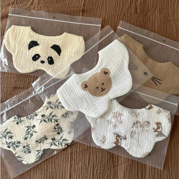 Baby saliva towel bib newborn child bib burp towel waterproof anti-vomiting towel handkerchief face wash small square towel