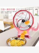 Household multifunctional vegetable cutter fruit slicer hand-cranked fruit and vegetable slicer lemon ginger potato vegetable foreign trade