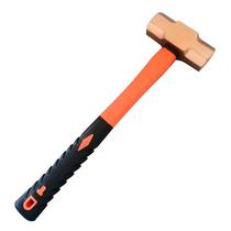 Red copper hammer star anise large hammer hand hammer red bronze hammer beryllium bronze explosion hammer stone workhammer 3p4p6p8p10p12p