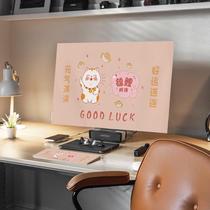 Desktop computer dust cover main case cover cloth monitor keyboard dust cover set screen cloth dust cover girl