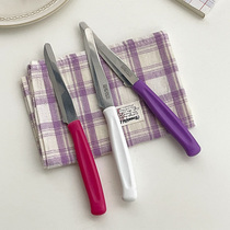 Muni Color bread knife Stainless Steel Toast Bay Fruit Serrated Knife Baking Cake Slicing Knife Home Water Fruit Knife