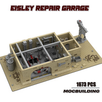 Sterne Film Serie SW Tatooine Mos Eisley Moc Reparatur Garag