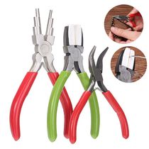 Flat Curved Nose Pliers Ring Looping Wire Looper Split DIY R