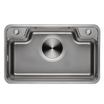 SSWW sink Japanese style large single tank nano washbasin 304 stainless steel gun gray embossed 3553