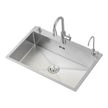 SSWW large single-slot 304 stainless steel kitchen sink 3553