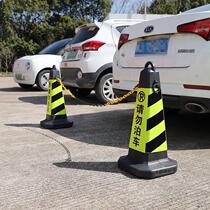 Plastic reflective road cone no parking pile warning sign no parking sign traffic ice cream cone barrel roadblock L
