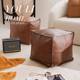 Storage puddles, fashionable and simple sofa, leather puddles, lazy sofa, futon cushion, lazy tatami mat, small stool