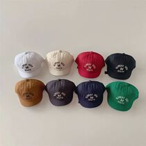 Korea New Casual Letter Cap Baby Simple Classic Peaked Caps