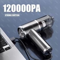 Car Vacuum Cleaner 120000PA Powerful Cleaning Machine for Ho