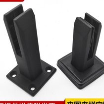 Stainless steel stair handrail column swimming pool clip glass clip railing handrail accessories glass clip slot square square