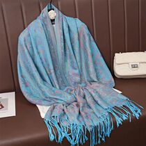 Tassel Blanket Design Thick Pashmina New Winter Warm Shawl