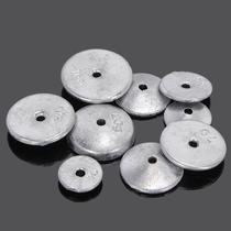 Flap iron pendant lead pendant far from sea pole Throw Rod Lead Pendant Silver Biker Flap Hook Lead Pendant Bean Cake Pincer Pendant