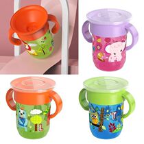 Toddler Training Cup with 360Degree Spout Anti Slip Resistan