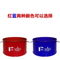 Fire drill bucket fire ignition bucket factory fire fighting fire training brazier drill special burning bucket iron bucket round
