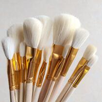 Painting color pen wool brush soft head S pen ceramic gold tracing craft watercolor oil painting brush paint brush