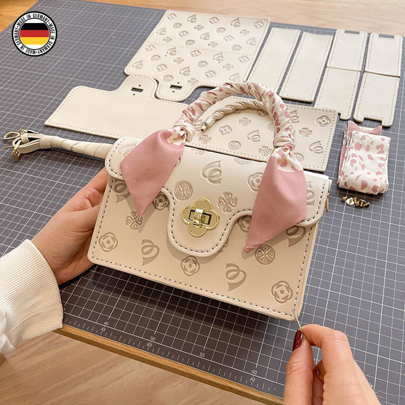 German Birthday Gift DIY Handmade Woven Bag LAOSHU Material Kit for Best Friend, Girl, Girlfriend Crossbody Bag